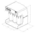 Osmoseur 90L/h ROBUST 1500 à production directe Gamme RESTAURATION